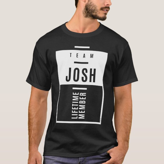 Camiseta Nome Josh (Frente)