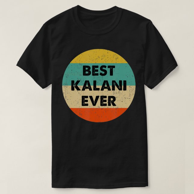 Camiseta Nome Kalani (Frente do Design)