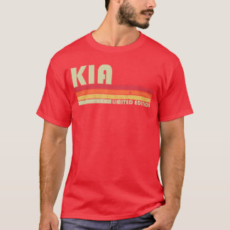 Camiseta Nome KIA Personalizado Retro Vintage Anos 80 90 An