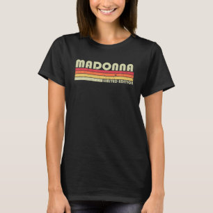 Camiseta Nome MADONNA - Vintage Personalizado 80S 90S Bi