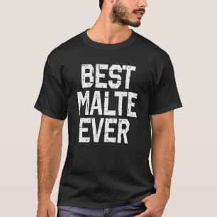 Camiseta Nome Malte Best Malte Ever