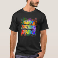 Nome "MONICA", Diversão "FELIZ ANIVERSÁRIO"