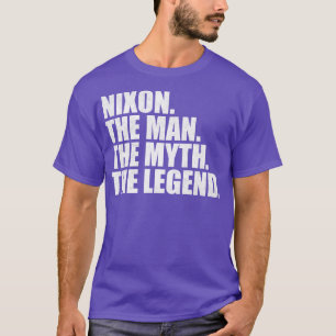 Camiseta Nome Nixon Nixon Nome próprio Nixon