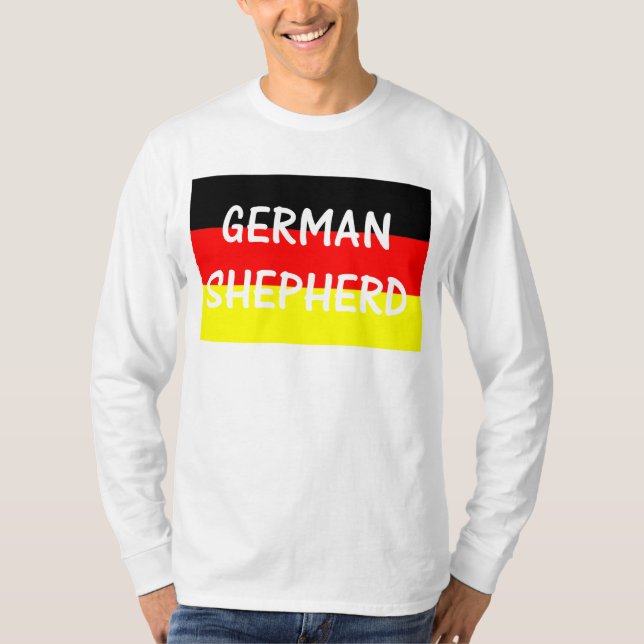 Camiseta nome pastor alemão na flg (Frente)
