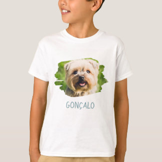 Camiseta Nome Personalizado Adicionar Foto Crie Sua Própria