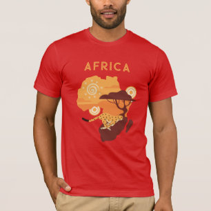 Camiseta Nome personalizado África