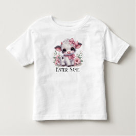 Camiseta Nome Personalizado Bebê Rosa Rosa Rosa Rosa Menina