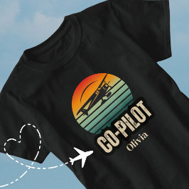 Camiseta Nome Personalizado Casal Correspondente PILOT Suns