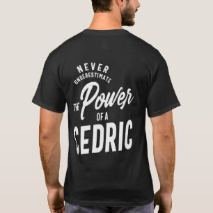 Camiseta Nome Personalizado Cedric - Presente de Aniversári