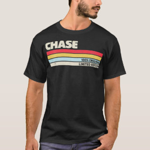 Camiseta Nome personalizado Chase Retro Vintage 70s 80s 90s
