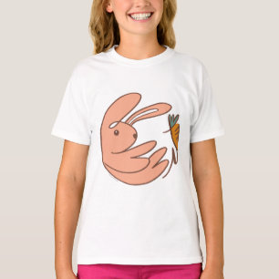 Camiseta Nome personalizado Coelhinho Cachorro e Arte Anima