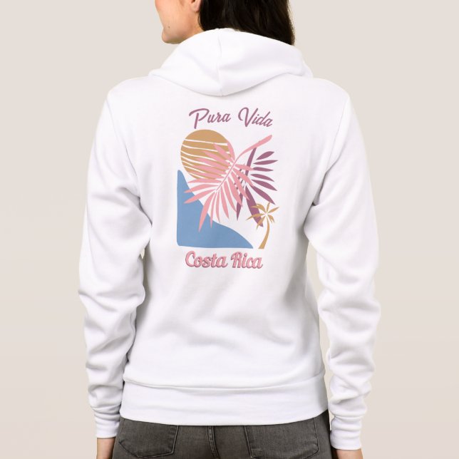 Camiseta Nome Personalizado Costa Rica Motto Pura Vida (Verso)