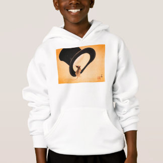 CAMISETA NOME PERSONALIZADO CRIANÇAS PUXAR O MOUSE HOODIE C