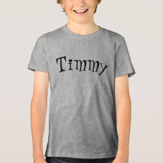 Camiseta Nome Personalizado - Crie seu Próprio Cinza Person