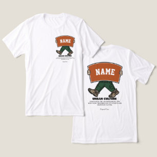 Camiseta Nome Personalizado Cultura Urbana Skate Streetwear