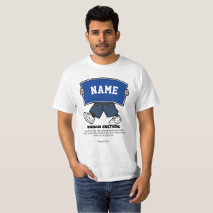 Camiseta Nome Personalizado Cultura Urbana Skate Streetwear