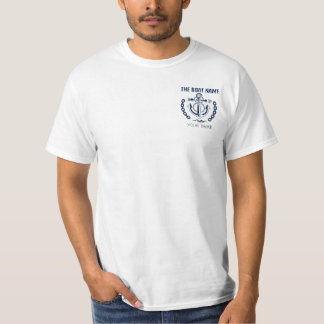 Camiseta Nome Personalizado da Embarcação e Ancoragem Náuti