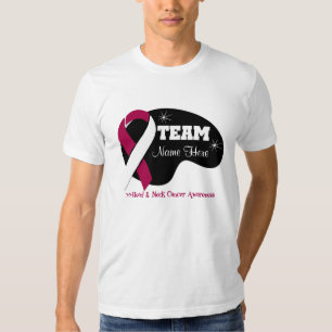 Camiseta Nome personalizado da equipe - cancer de sangue