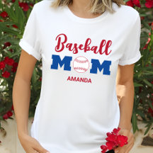 Nome Personalizado da Mãe do Baseball
