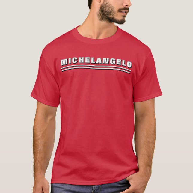 Camiseta Nome Personalizado da Tipografia Branca Preta Mode (Frente)