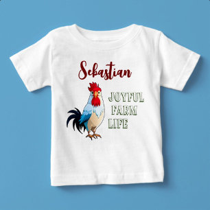 Camiseta Nome Personalizado da Vida Útil da Fazenda