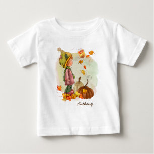 Camiseta Nome Personalizado Dama de Ação de Graças T-Shi
