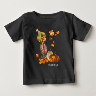 Camiseta Nome Personalizado Dama de Ação de Graças T-Shi