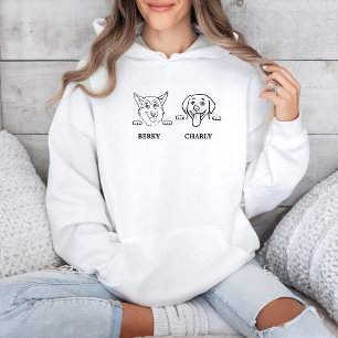 Camiseta Nome personalizado de criação de cães legantes