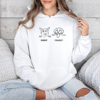 Camiseta Nome personalizado de criação de cães legantes