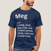 Nome Personalizado de Definição MEG Noite Engraçad