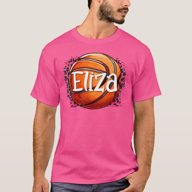 Camiseta Nome Personalizado de Eliza Basball (Frente)