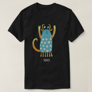 Camiseta Nome Personalizado de Nigel Monster