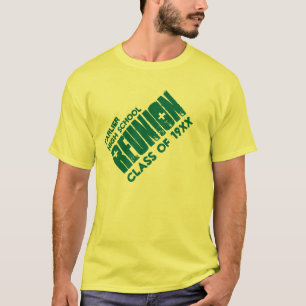 Camiseta Nome Personalizado de Reunião de Classe de Segund