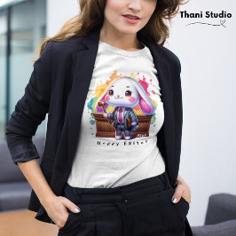Camiseta Nome Personalizado do Advogado da Páscoa Hoppy do