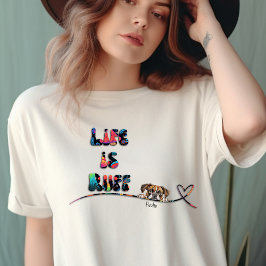 Camiseta Nome personalizado do Cachorro Retro Boxer Colorid