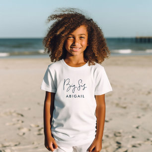 Camiseta Nome Personalizado do Indigo Big Sis