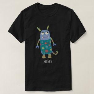 Camiseta Nome Personalizado do Monster Sidney