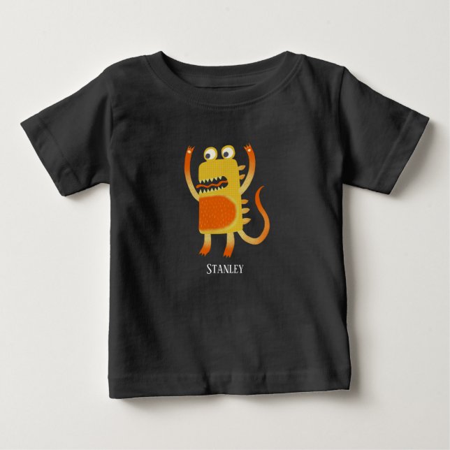 Camiseta Nome Personalizado do Monster Stanley (Frente)