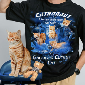 Camiseta Nome Personalizado do Pet e Fotos em Colagem Estil