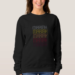 Camiseta Nome Personalizado do Presente de Mariah