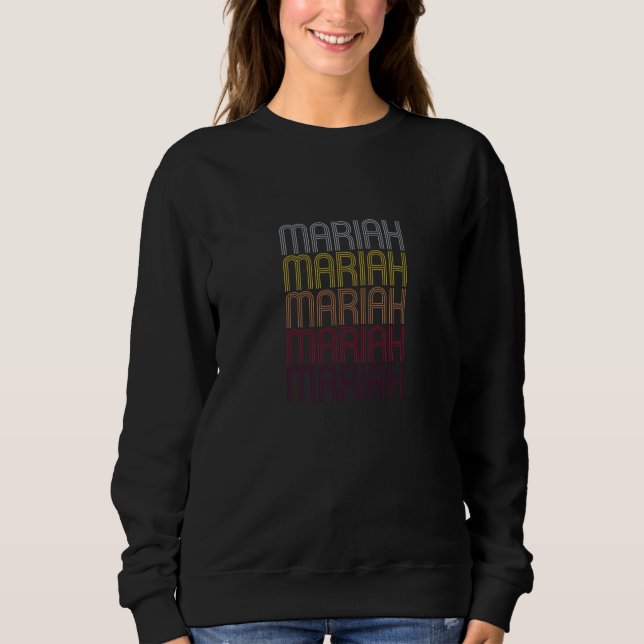 Camiseta Nome Personalizado do Presente de Mariah (Frente)