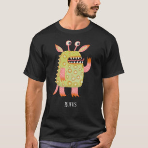 Camiseta Nome Personalizado do Rufus Monster