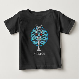 Camiseta Nome Personalizado do Sinal de Passagem da Estrada