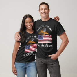 Camiseta Nome personalizado do soldador personalizado prese