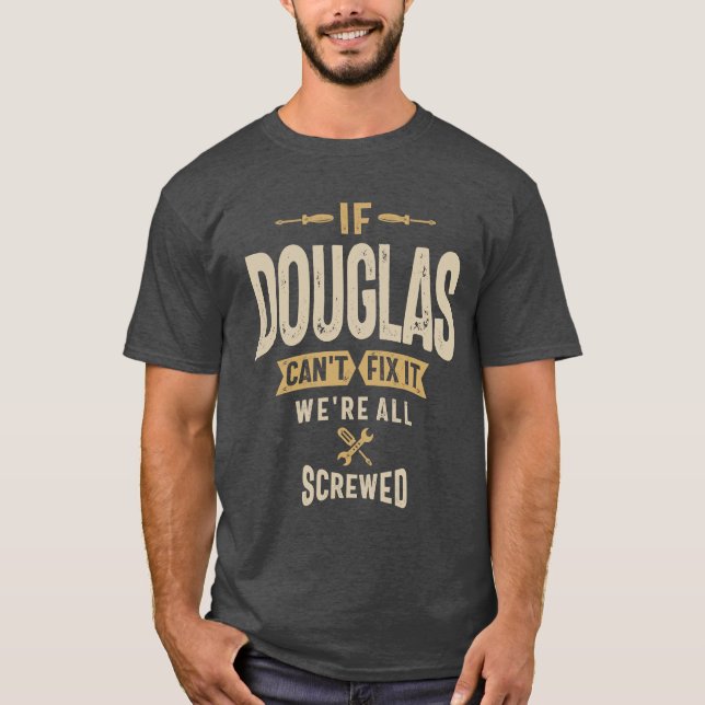 Camiseta Nome Personalizado Douglas (Frente)