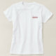 Camiseta Nome Personalizado Dusty Rosa Golf Clusters And Ba (Frente do Design)