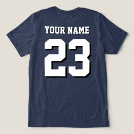 Camiseta Nome Personalizado e Número de Esporte Jersey