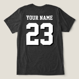 Camiseta Nome Personalizado e Número de Esporte Jersey