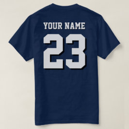 Camiseta Nome Personalizado e Número de Esporte Jersey