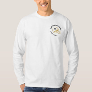 Camiseta Nome personalizado e número do capacete de futebol